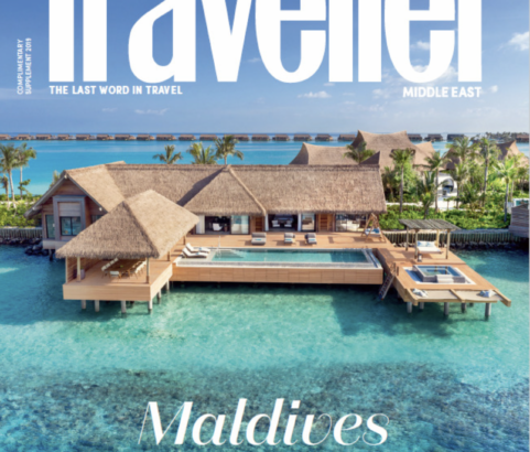 Conde Nast Traveller Cover Waldorf Astoria Maldives
